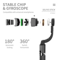 FANGTUOSI gimbal stabilizator ręczny bezprzewodowy telefon komórkowy nagrywanie wideo Smartphone Gimbal do telefonu kamera akcji 3